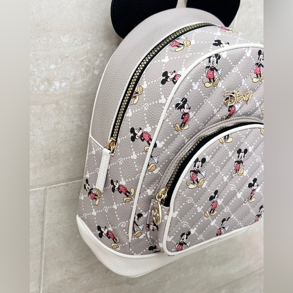 Disney Mickey Mouse Backpack, Crossbody Cell Phone Holder & Wallet - Picture 3 of 11